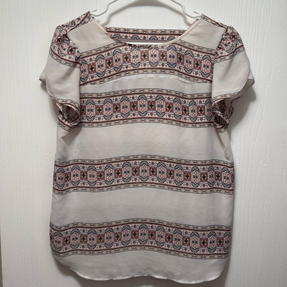 Loft Outlet Blouse With Cutout On Back Size S - Picture 1 of 2
